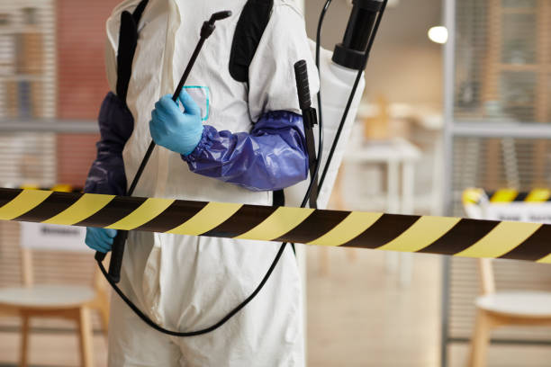 Professional Blood Cleanup technician working in West Wareham, MA